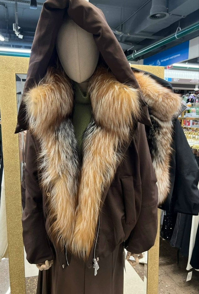 Купить Куртка женская коричневая оптом Садовод Интернет-каталог Садовод интернет-каталог