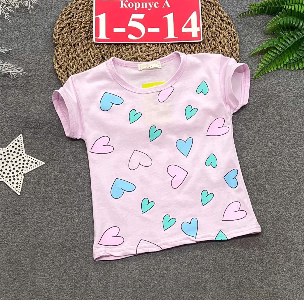 Купить Детская футболка розовая оптом Садовод Интернет-каталог Садовод интернет-каталог