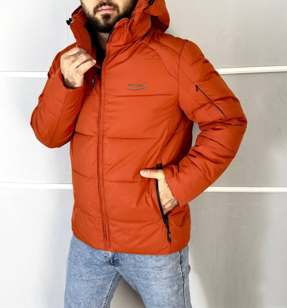 Купить Куртка мужская оранжевая оптом Садовод Интернет-каталог Садовод интернет-каталог