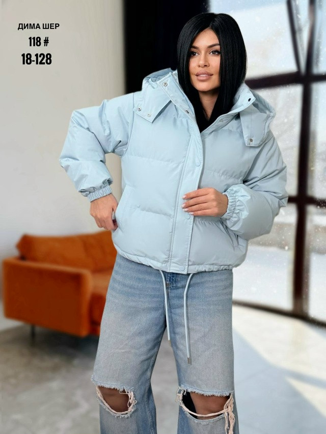 Купить Куртка женская голубая оптом Садовод Интернет-каталог Садовод интернет-каталог