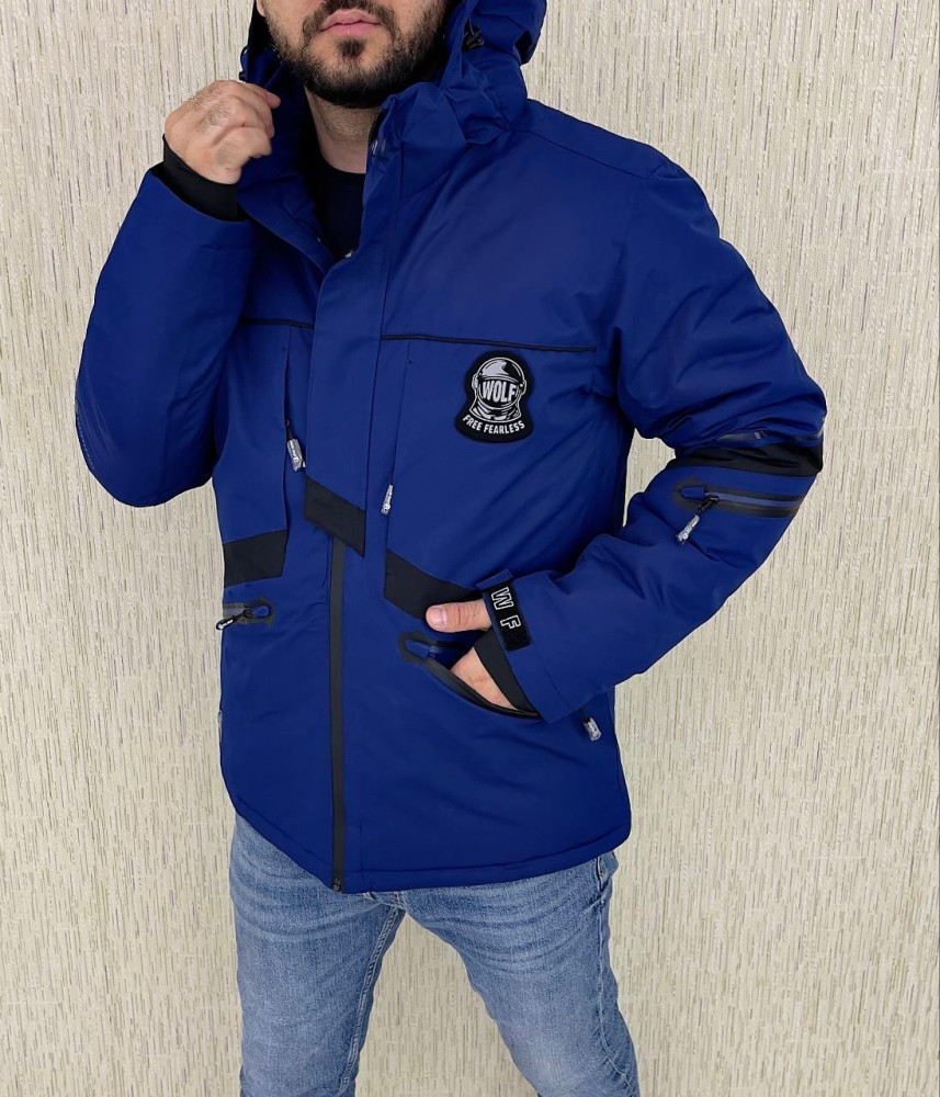 Купить Куртка мужская голубая оптом Садовод Интернет-каталог Садовод интернет-каталог