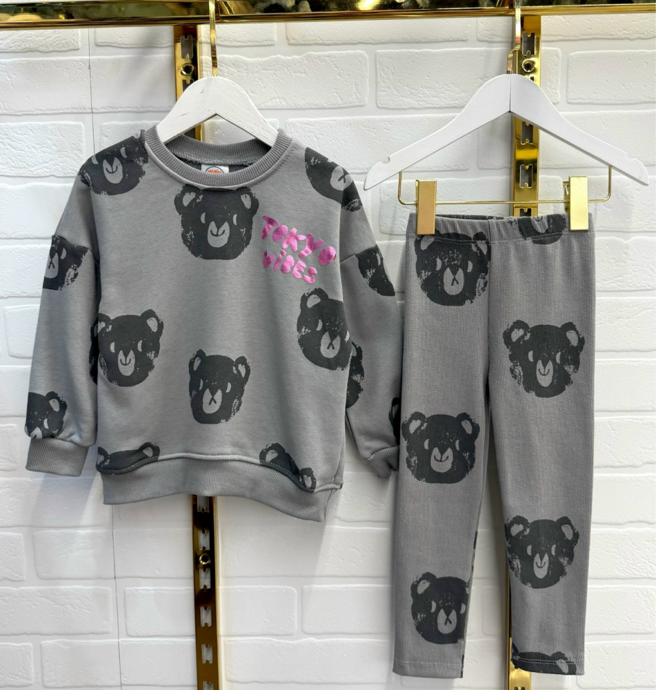 Купить Детский костюм серый оптом Садовод Интернет-каталог Садовод интернет-каталог