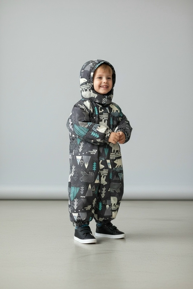 Купить Детский комбинезон серый оптом Садовод Интернет-каталог Садовод интернет-каталог