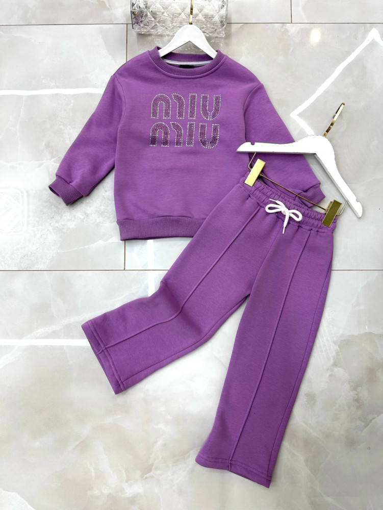 Купить Детский костюм фиолетовый оптом Садовод Интернет-каталог Садовод интернет-каталог