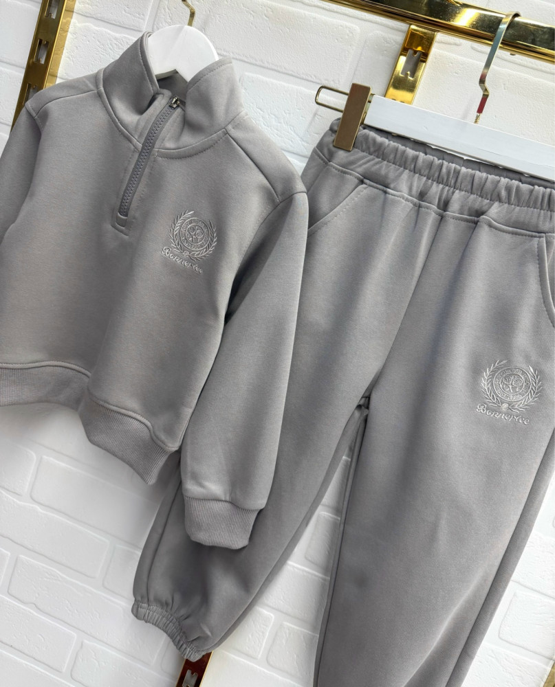 Купить Детский костюм серый оптом Садовод Интернет-каталог Садовод интернет-каталог