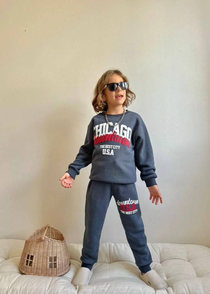 Купить Детский костюм синий оптом Садовод Интернет-каталог Садовод интернет-каталог