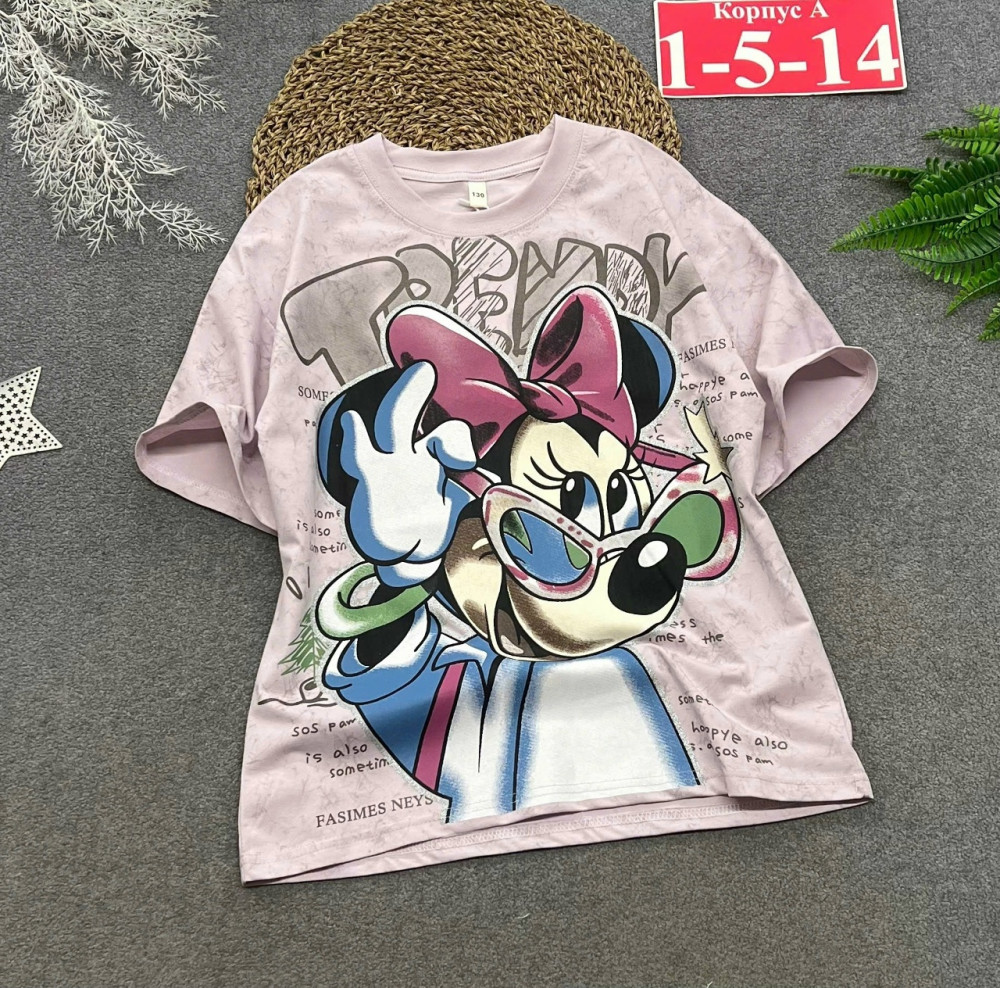 Купить Детская футболка розовая оптом Садовод Интернет-каталог Садовод интернет-каталог