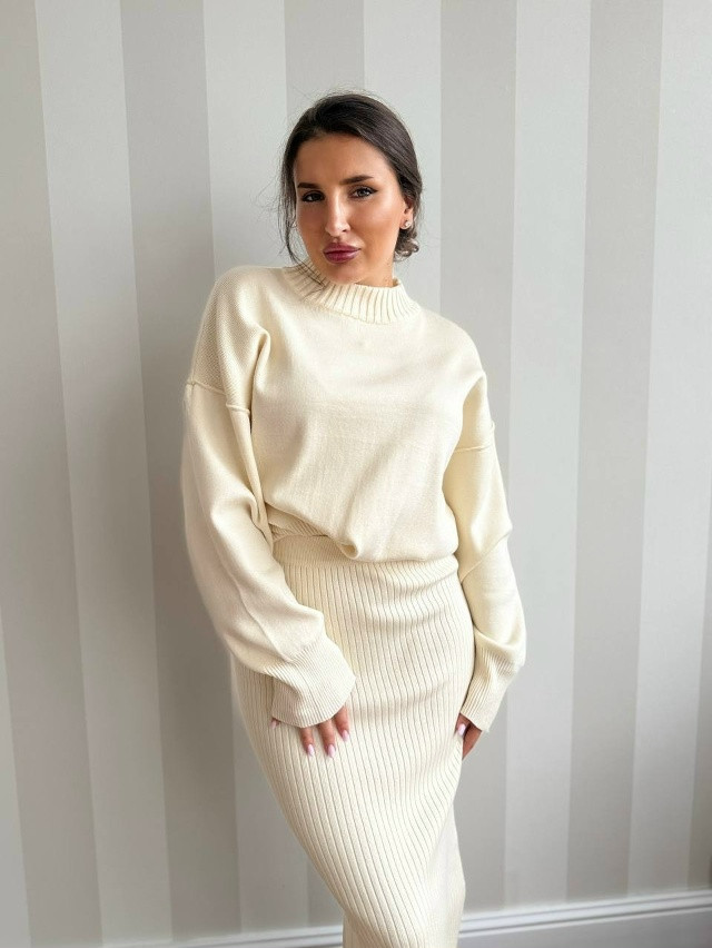 Купить Женский костюм молочный оптом Садовод Интернет-каталог Садовод интернет-каталог