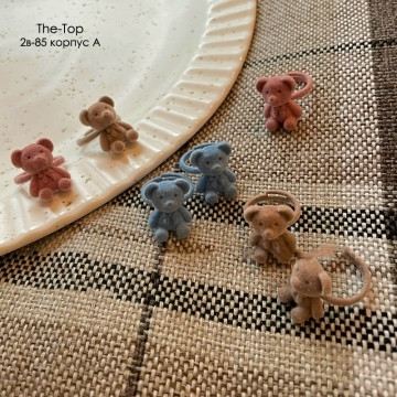 Купить Колечко с мишкой оптом Садовод Интернет-каталог Садовод интернет-каталог