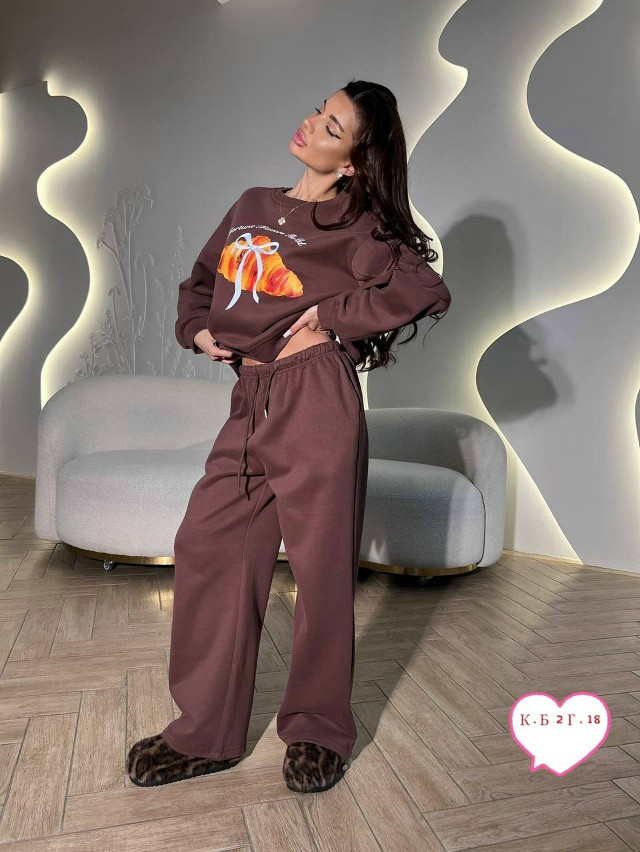 Купить Женский костюм коричневый оптом Садовод Интернет-каталог Садовод интернет-каталог