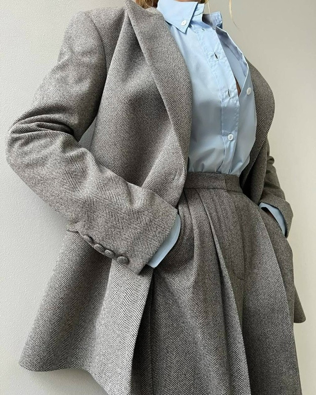 Купить Женский костюм темно-серый оптом Садовод Интернет-каталог Садовод интернет-каталог