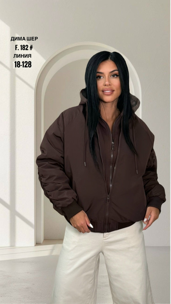 Купить Куртка женская коричневая оптом Садовод Интернет-каталог Садовод интернет-каталог