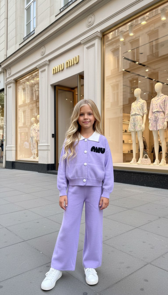 Купить Детский костюм сиреневый оптом Садовод Интернет-каталог Садовод интернет-каталог