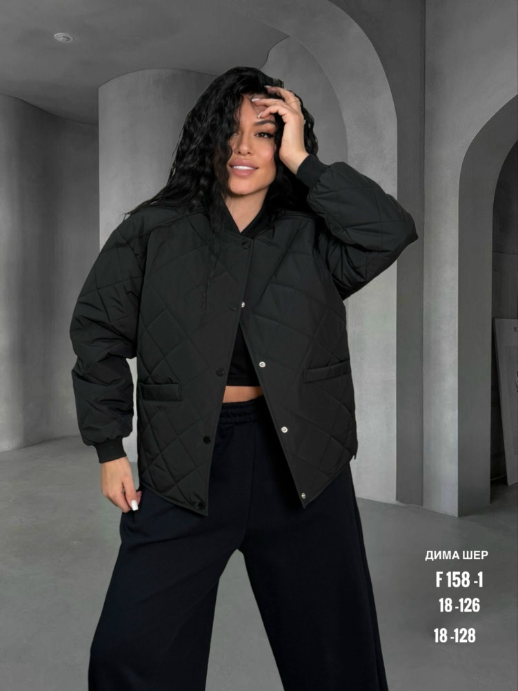 Купить Куртка женская черная оптом Садовод Интернет-каталог Садовод интернет-каталог