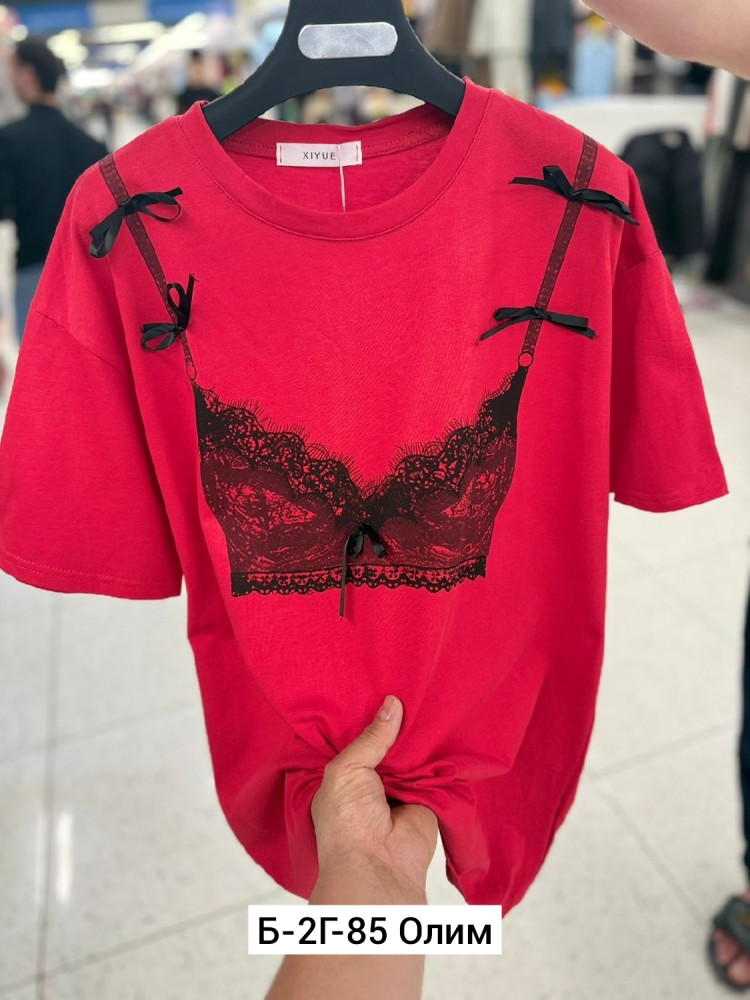 Купить Женская футболка красная оптом Садовод Интернет-каталог Садовод интернет-каталог