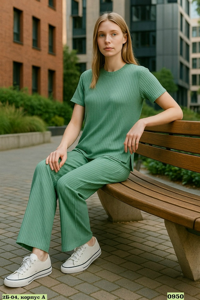 Купить Женский костюм зеленый оптом Садовод Интернет-каталог Садовод интернет-каталог