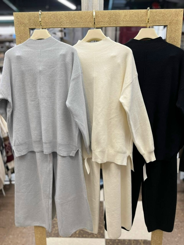 Купить Женский костюм серый оптом Садовод Интернет-каталог Садовод интернет-каталог