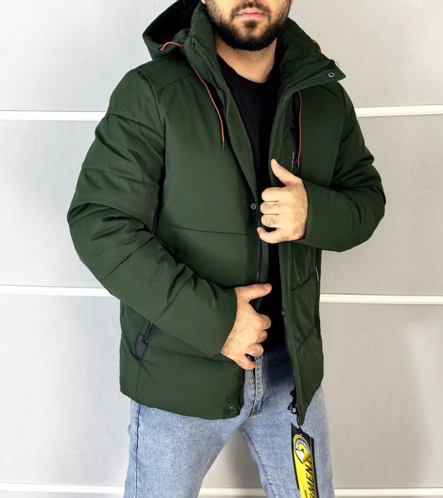 Купить Куртка мужская зеленая оптом Садовод Интернет-каталог Садовод интернет-каталог