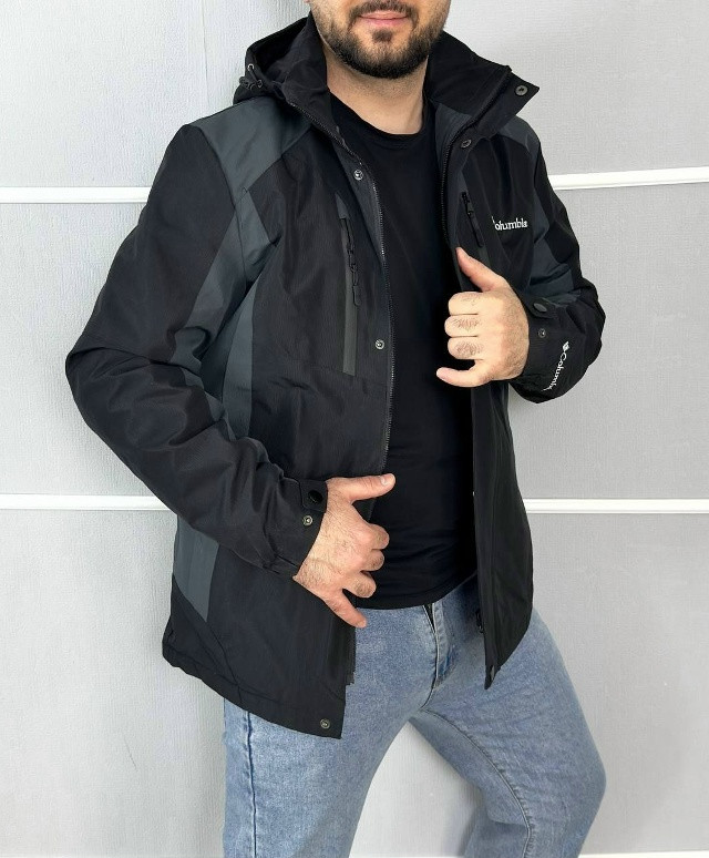 Купить Куртка мужская темно-серая оптом Садовод Интернет-каталог Садовод интернет-каталог