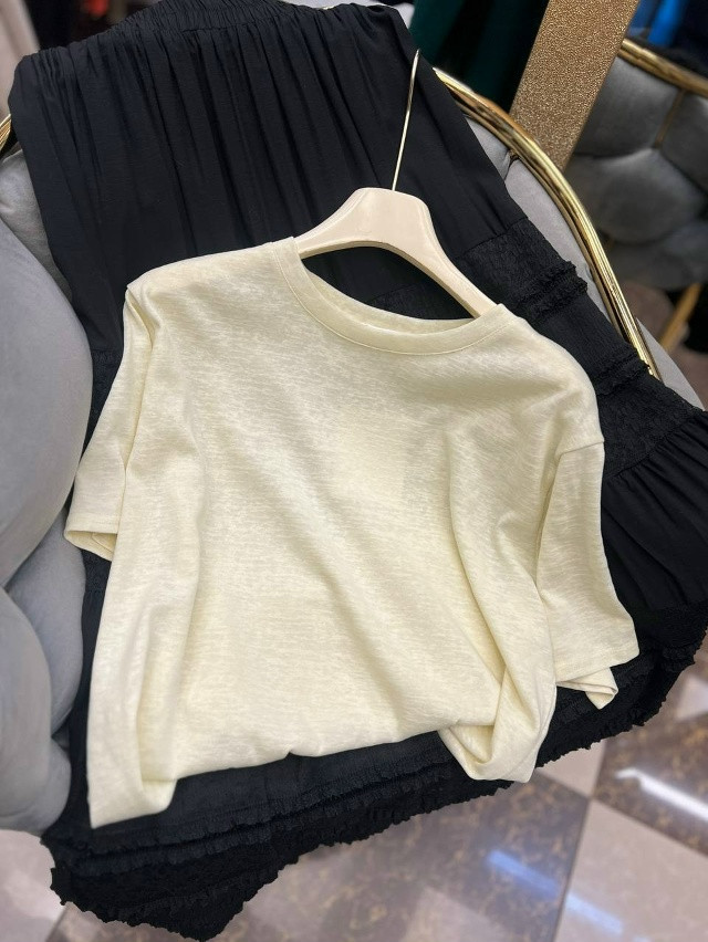 Купить Женская футболка желтая оптом Садовод Интернет-каталог Садовод интернет-каталог