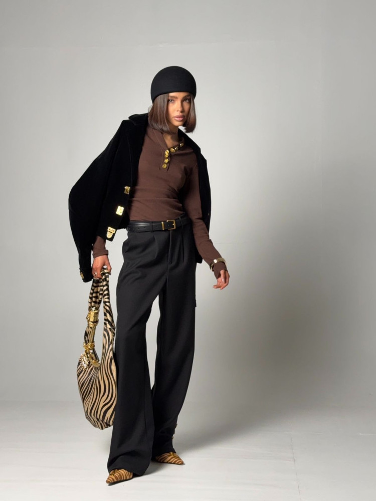 Купить Женская кофта коричневая оптом Садовод Интернет-каталог Садовод интернет-каталог