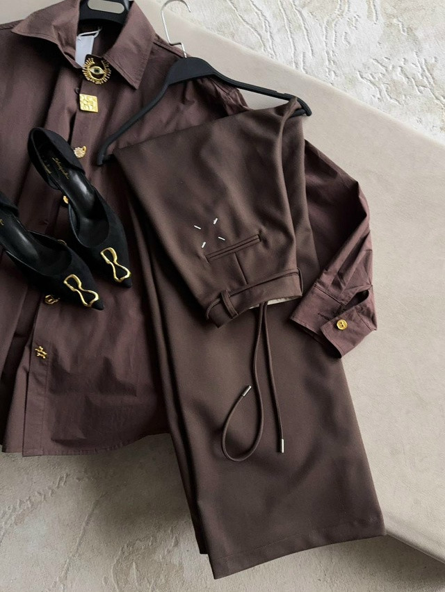 Купить Женские брюки коричневые оптом Садовод Интернет-каталог Садовод интернет-каталог