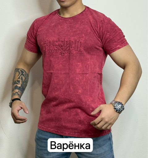Футболка для мужчин великан, вареный хлопок САДОВОД официальный интернет-каталог