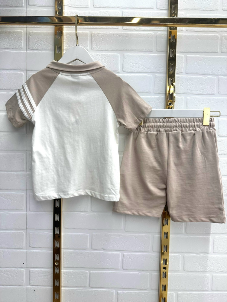 Купить Детский костюм бежевый оптом Садовод Интернет-каталог Садовод интернет-каталог