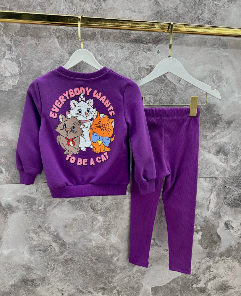 Купить Детский костюм фиолетовый оптом Садовод Интернет-каталог Садовод интернет-каталог