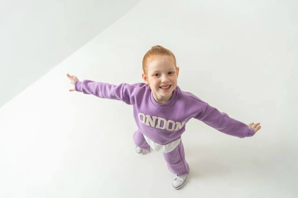 Купить Детский костюм фиолетовый оптом Садовод Интернет-каталог Садовод интернет-каталог