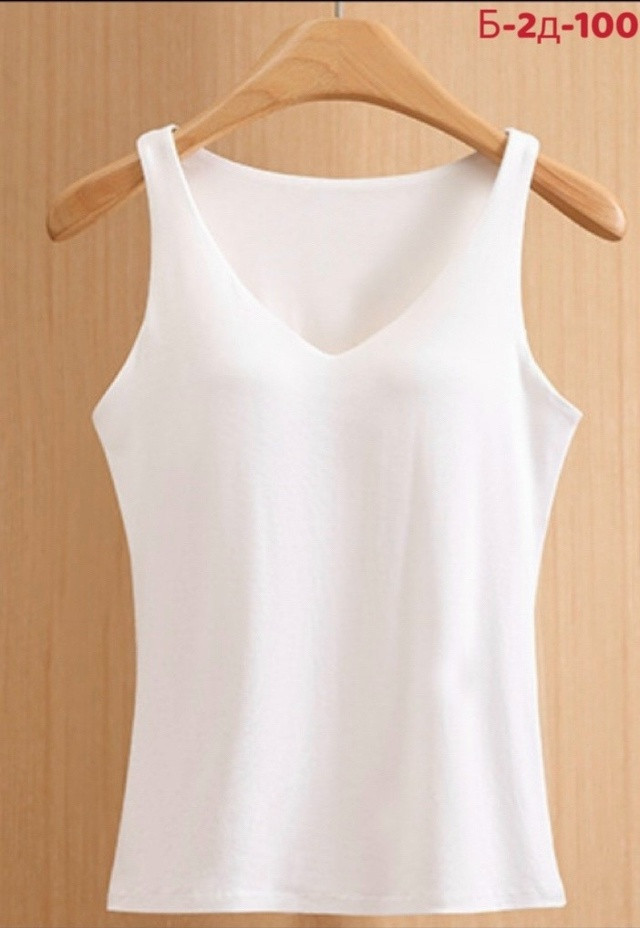 Купить Женская майка белая оптом Садовод Интернет-каталог Садовод интернет-каталог