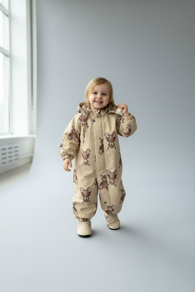 Купить Детский комбинезон бежевый оптом Садовод Интернет-каталог Садовод интернет-каталог