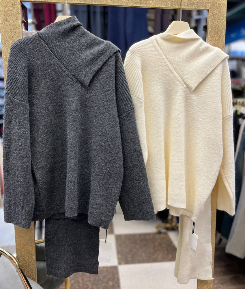 Купить Джемпер серый оптом Садовод Интернет-каталог Садовод интернет-каталог