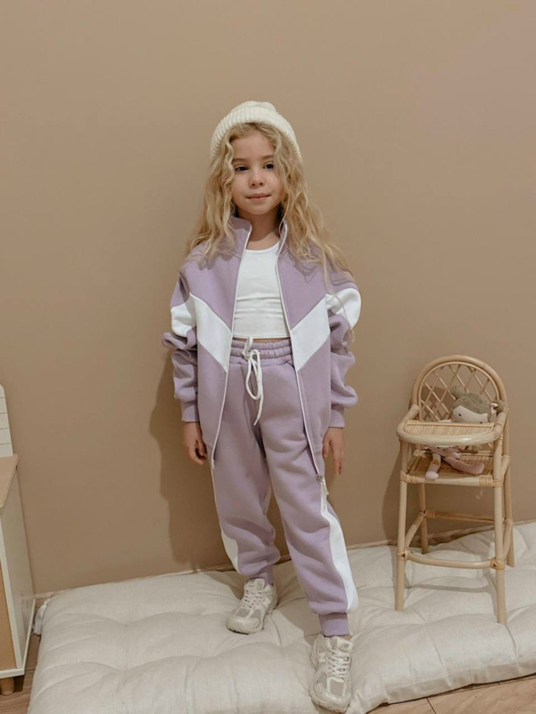 Купить Детский костюм сиреневый оптом Садовод Интернет-каталог Садовод интернет-каталог