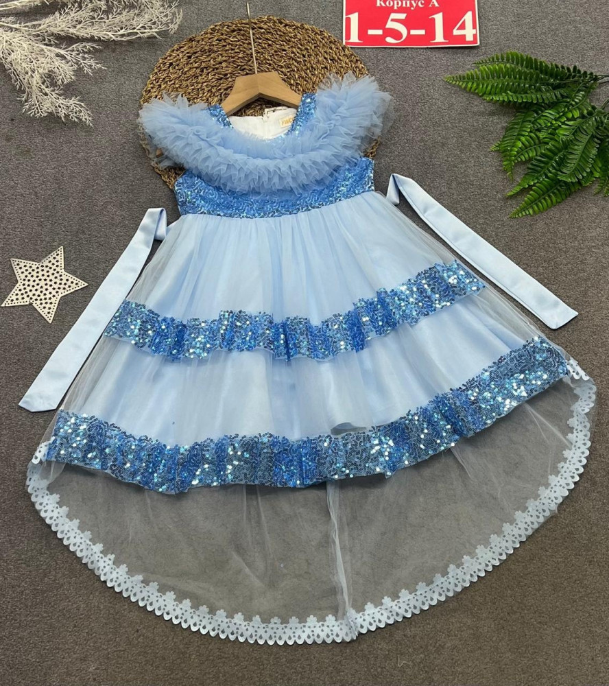 Купить Платье голубое оптом Садовод Интернет-каталог Садовод интернет-каталог