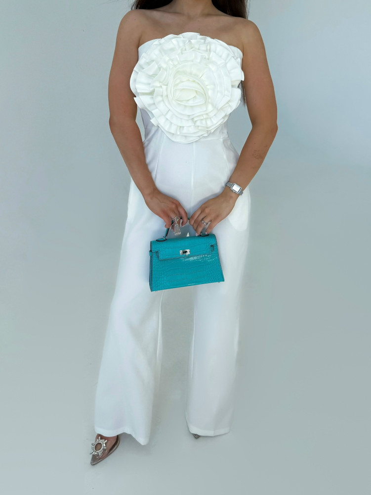 Купить Женский комбинезон белый оптом Садовод Интернет-каталог Садовод интернет-каталог