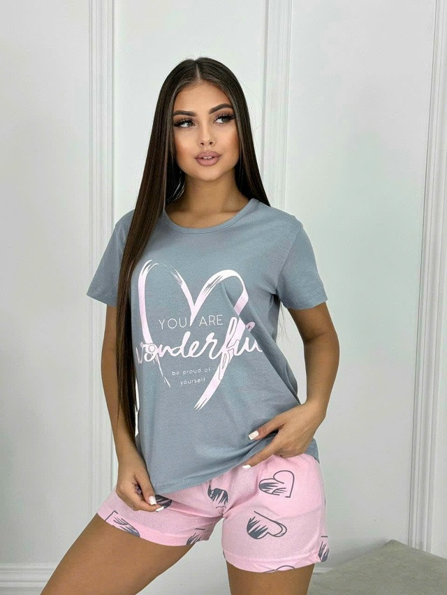 Купить Пижама серая оптом Садовод Интернет-каталог Садовод интернет-каталог