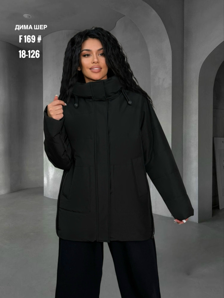 Купить Куртка женская черная оптом Садовод Интернет-каталог Садовод интернет-каталог