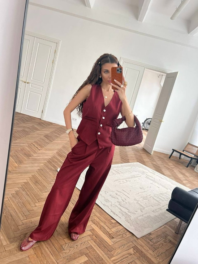 Купить Женский костюм красный оптом Садовод Интернет-каталог Садовод интернет-каталог