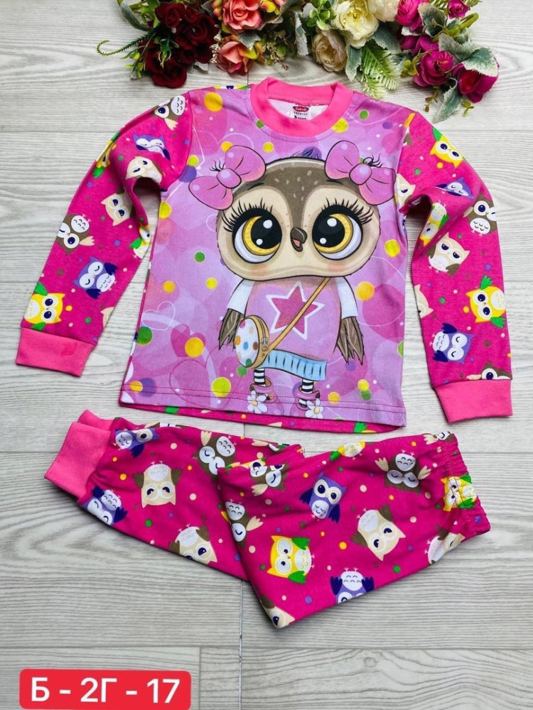 Купить Детская  пижама 3D  для девочки оптом Садовод Интернет-каталог Садовод интернет-каталог