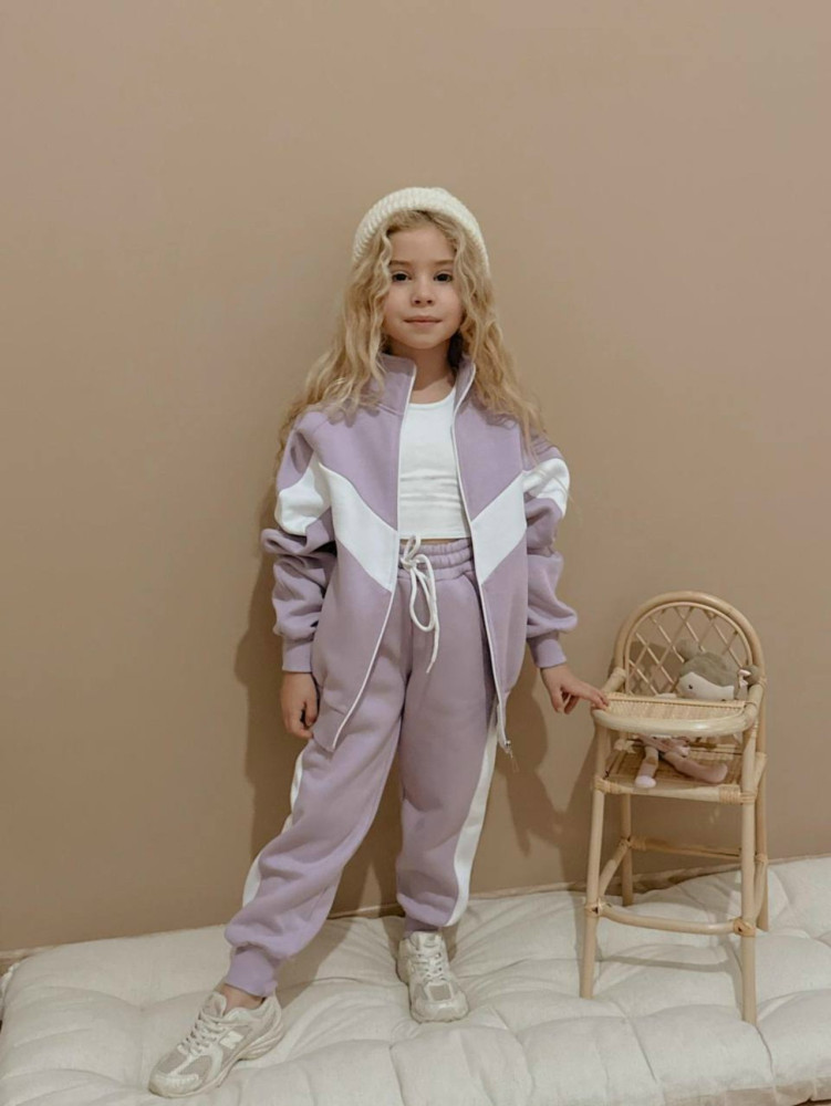 Купить Детский костюм фиолетовый оптом Садовод Интернет-каталог Садовод интернет-каталог