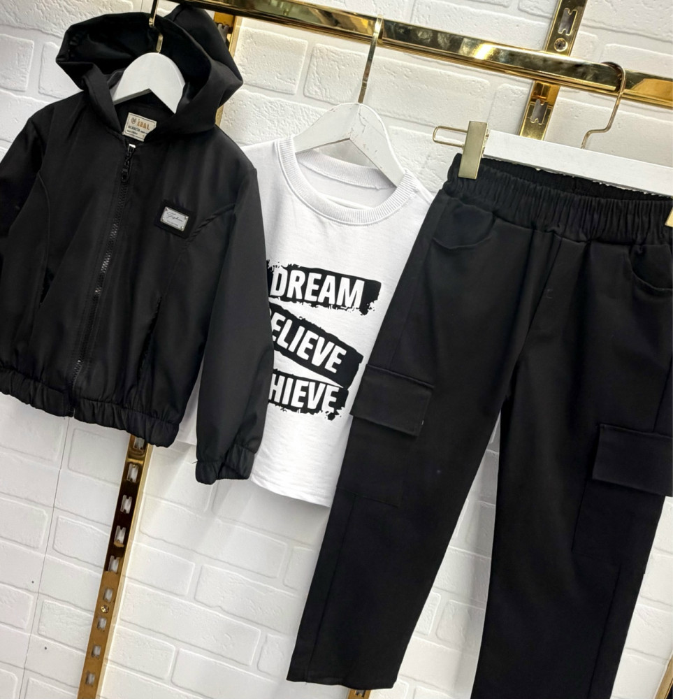 Купить Детский костюм черный оптом Садовод Интернет-каталог Садовод интернет-каталог