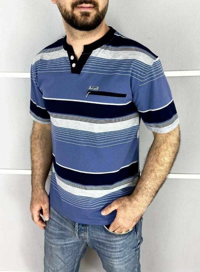 Купить Мужская футболка темно-синяя оптом Садовод Интернет-каталог Садовод интернет-каталог