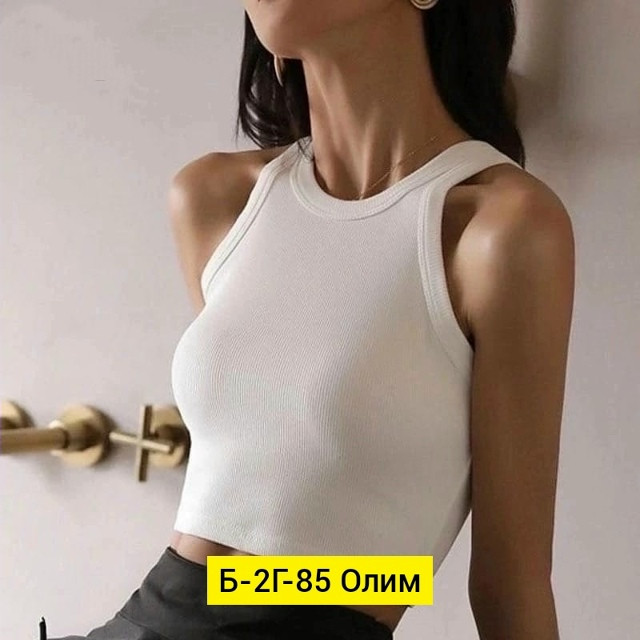 Купить Женская майка белая оптом Садовод Интернет-каталог Садовод интернет-каталог