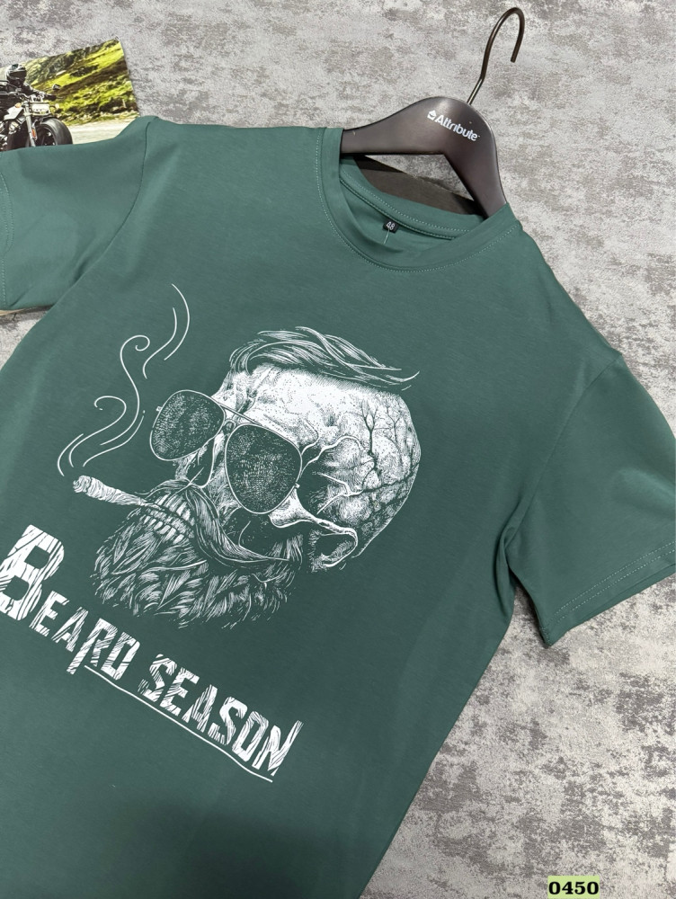 Купить Мужская футболка зеленая оптом Садовод Интернет-каталог Садовод интернет-каталог