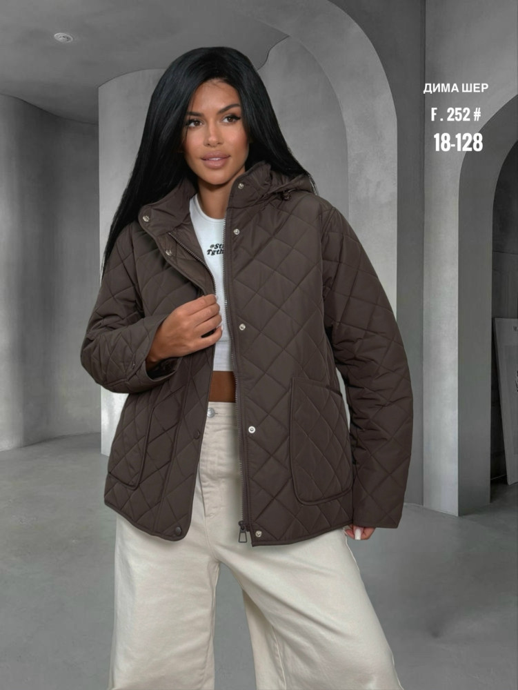 Купить Куртка женская коричневая оптом Садовод Интернет-каталог Садовод интернет-каталог