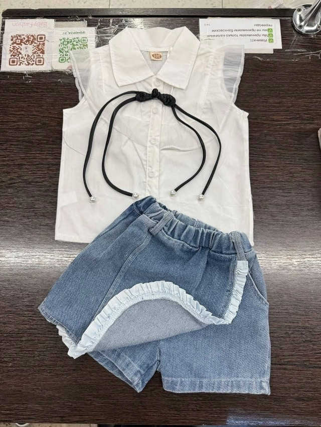 Купить Детский костюм белый оптом Садовод Интернет-каталог Садовод интернет-каталог