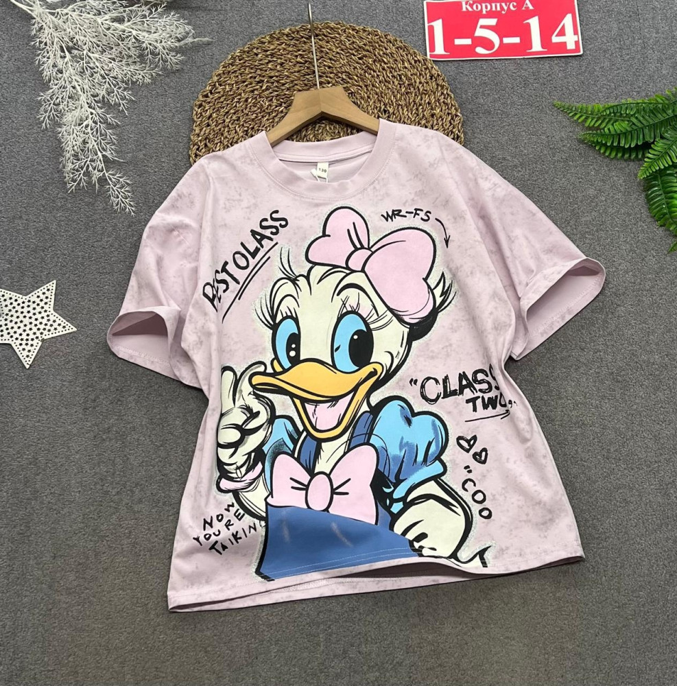 Купить Детская футболка розовая оптом Садовод Интернет-каталог Садовод интернет-каталог