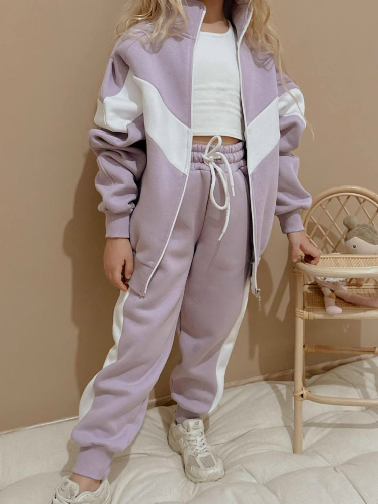 Купить Детский костюм фиолетовый оптом Садовод Интернет-каталог Садовод интернет-каталог