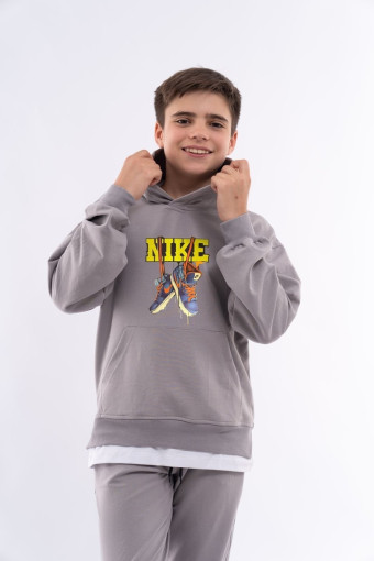 Спортивный костюм подростковый ,осенний с капюшоном САДОВОД официальный интернет-каталог